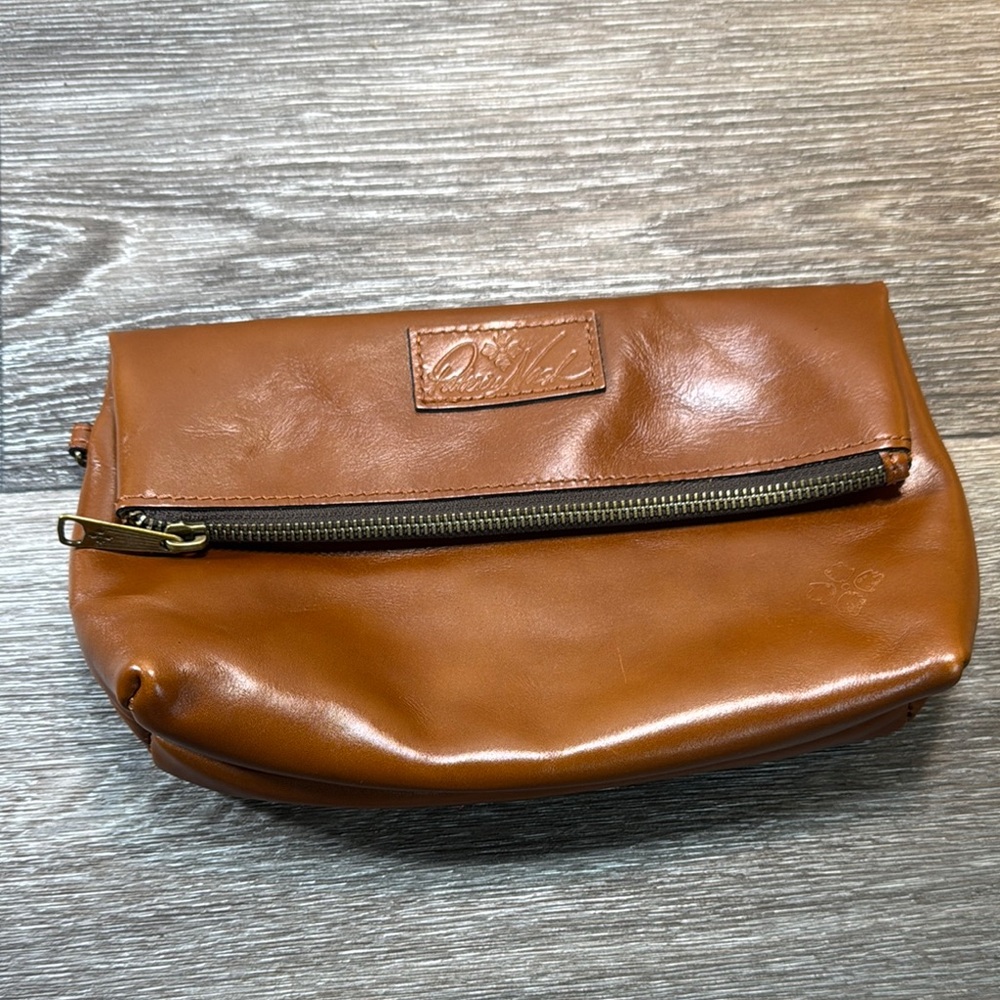 Patricia Nash brown leather bag